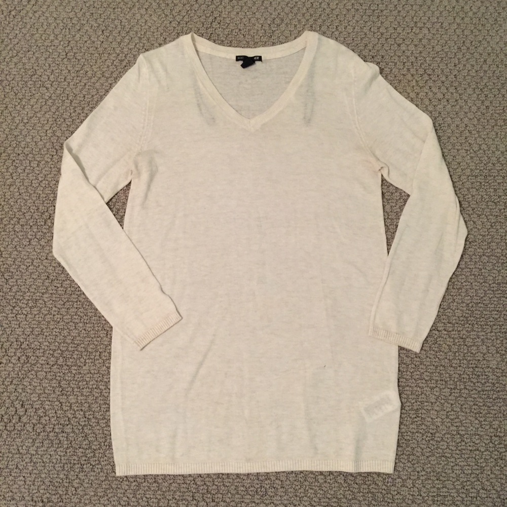 H&M Basic V-Neck Long Sweater
